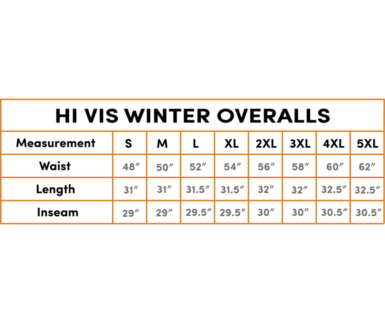 Hi-Vis Insulated Bib