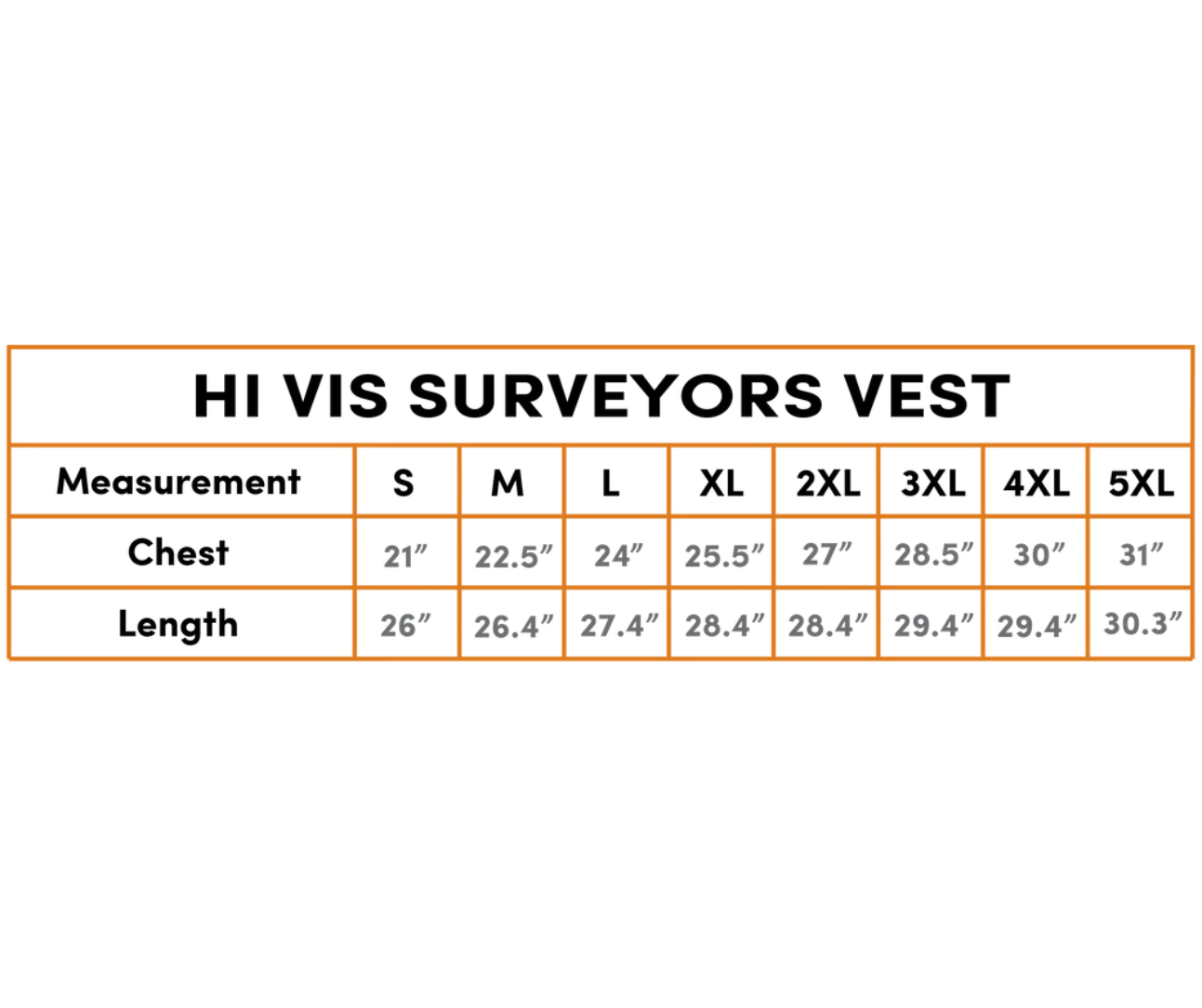 Hi-Vis Surveyors Vest